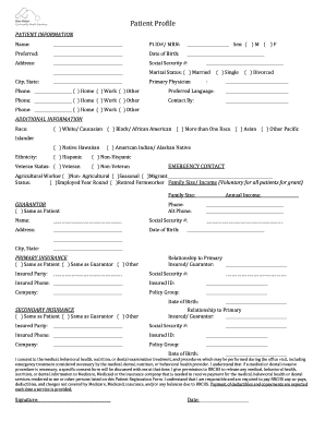 Patient Registration Form