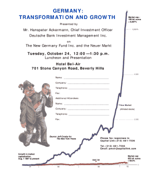 Investment Presentation Invitation