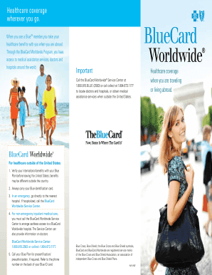BlueCard Worldwide International Claim Form