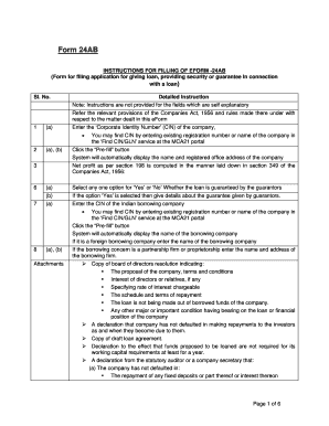 Form 24AB for Loan Application