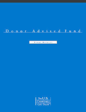 Donor Advised Fund Gift Guide