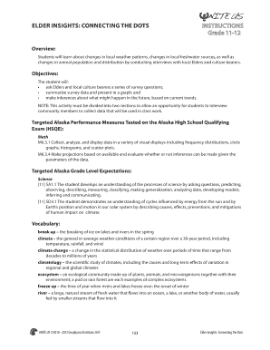 Elder Insights Climate Change Activity