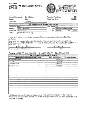 STA 1 E OF ILLINOIS COMPTROLLER JUDY BAAR TOPINKA