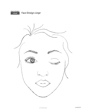 Face Design Worksheet