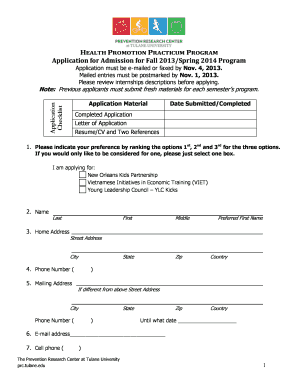 Form preview