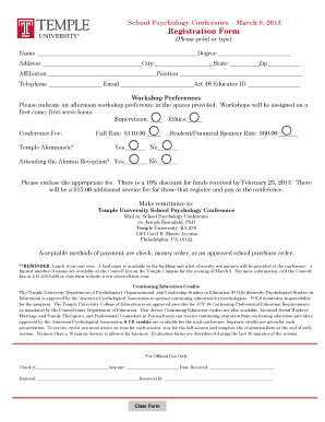 Form preview