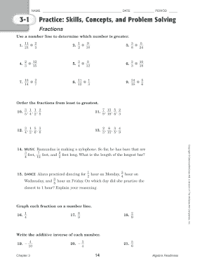 Math Worksheet Fractions Practice