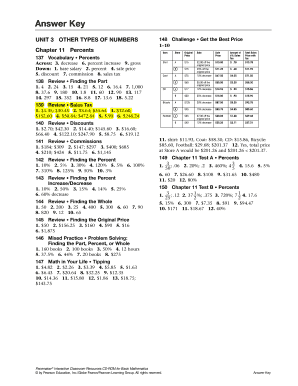 Math Percents Worksheet