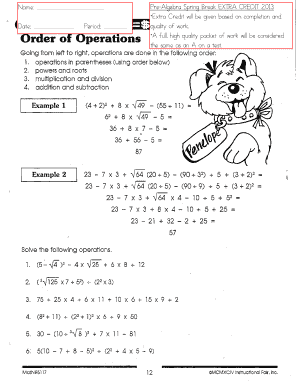 Math Worksheet