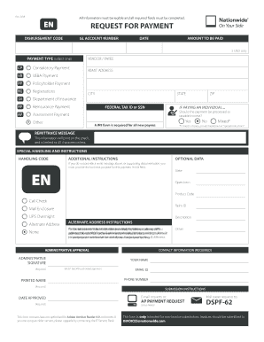UMECPNES Request for Payment Form