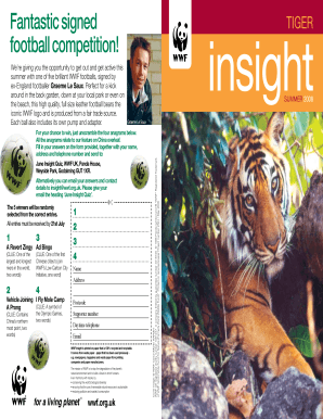 TIGER football competition insight - WWF-UK