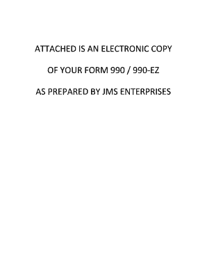 Form 990 Return of Organization Exempt From Income Tax