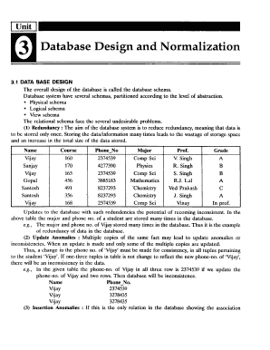 Fillable Online Database Design And Normalization E Book Fax Email Fillable Online Database Design And Normalization E Book Fax Email