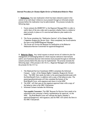 Human Rights Committee Request for Review