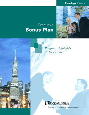 Executive Bonus Plan