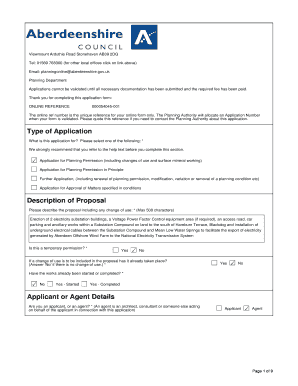 Planning Permission Application