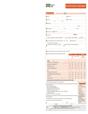 Demande de prestations d'assurance invalidité