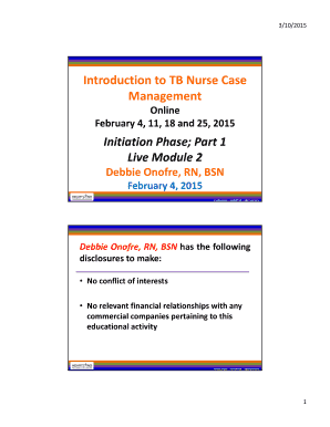 TB Nurse Case Management Assessment Form