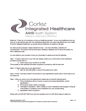 Patient Registration and Consent Form