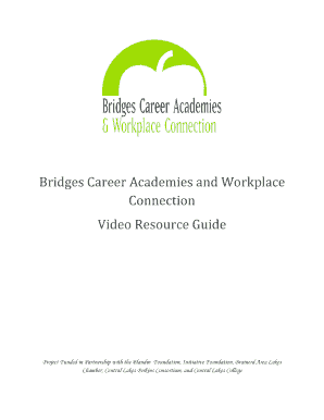 Career Pathway Video Resource Guide