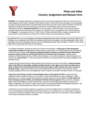Photo and Video Consent Form