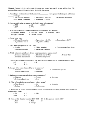 Biol 1102 Exam 1