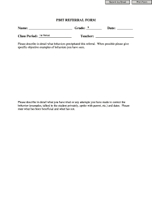 PBIT Referral Form