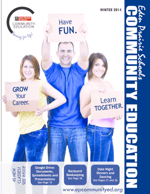 Eden Prairie Community Education Registration Form