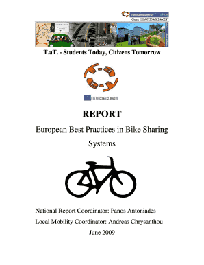 European Best Practices in Bike Sharing Systems - Transport bb