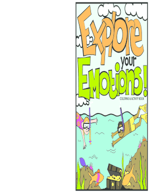 Child Emotional Development Coloring Book