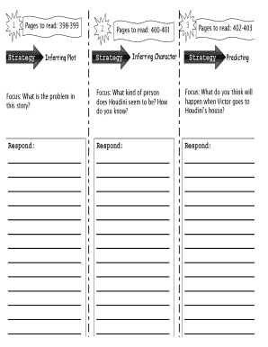 The Houdini Box Reading Worksheet