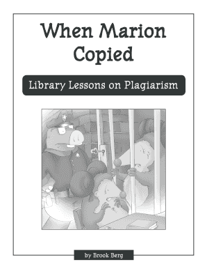 Library Lessons on Plagiarism