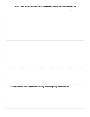 Teacher Application Form