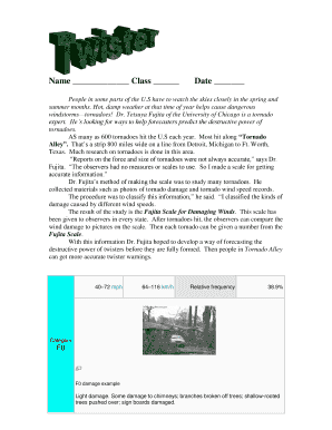 Fujita Scale Tornado Damage Assessment