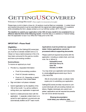 GettingUSCovered Application Form