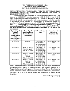 NIT and MTF.doc - fci gov