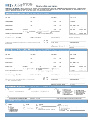 Membership Application Form