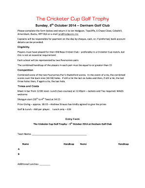 Physical needs assessment template - The Cricketer Cup Golf Trophy - shrewsbury org