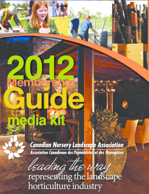 CNLA Membership Guide Advertising Order Form