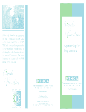 Friends & Families Membership Form