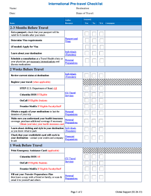 Name Destination Date Dates of Travel - Columbia University - finance columbia