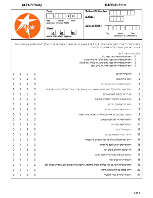 DASS-21 Form