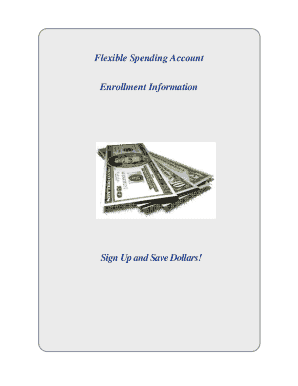 Flexible Spending Account Enrollment Form