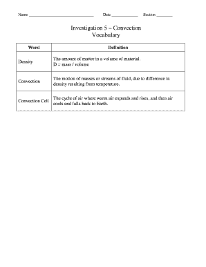 Science Lab Worksheet