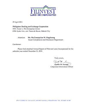 Disclosure No 378-2011 - Filinvest Land Inc - PDS Group