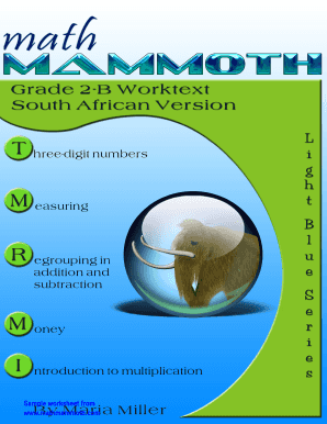Math Mammoth Grade 2 Workbook