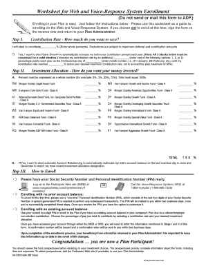 401K Plan Rollover Form
