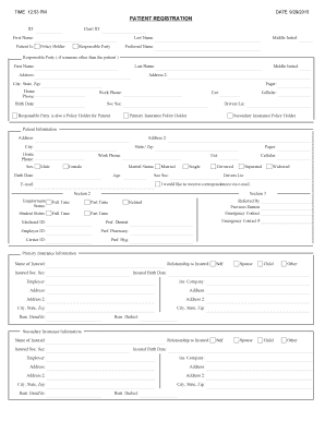 Patient Registration Form