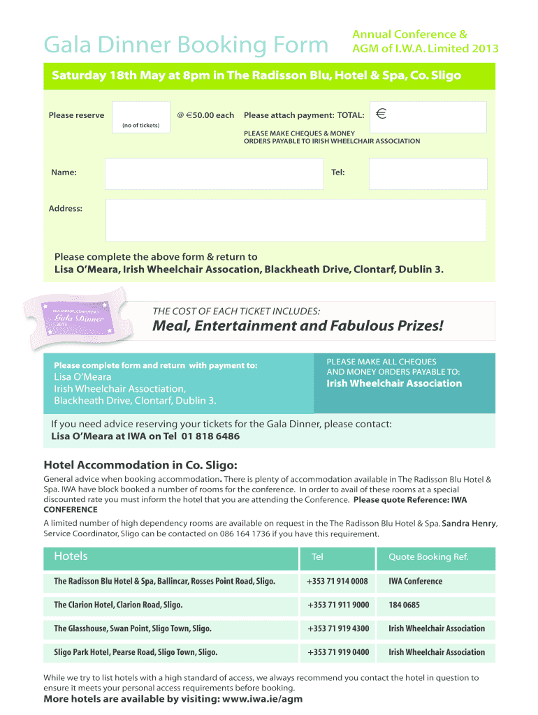 Fillable Online iwa AGM of I - iwa Fax Email Print - pdfFiller
