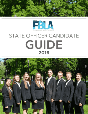 Dear Dedicated FBLA Members those who seek to serve as an - oregonfbla